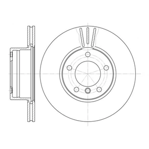 Гальмівний диск REMSA 6514.10 зображення 1