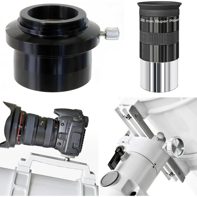 Телескоп Bresser Messier NT-203/ 1000 EXOS-2/EQ5 (4703108) (921395) - зображення 8