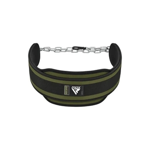 Обважнювач RDX Пояс з ланцюгом T7 Pro Dipping Belt 2 Layer неопреновий Army Green (WDB-T7AG) зображення 1