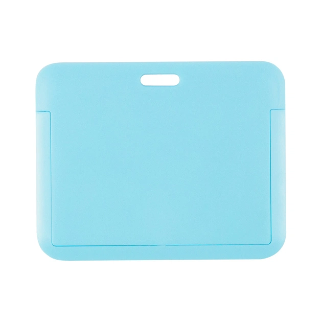 Бейдж Axent слайдер горизонтальний, 85х54мм ,блакитний (4500H-22-A) - picture 2