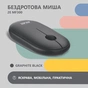 Мишка 2E MF300 Silent Wireless/Bluetooth Graphite Black (2E-MF300WBK) - зменшене зображення 2