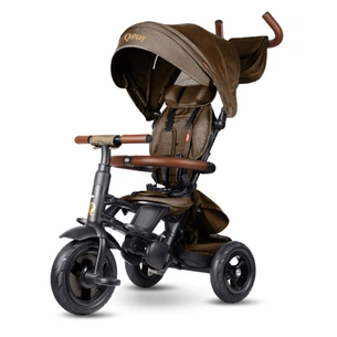 Детский велосипед QPlay Rito Deluxe Складаний Триколісний Brown (S380-17RitoDeluxeBrown) изображение 1