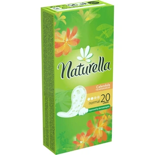 Щоденні прокладки Naturella М'якість календули Normal 20 шт (4015400481836) зображення 1