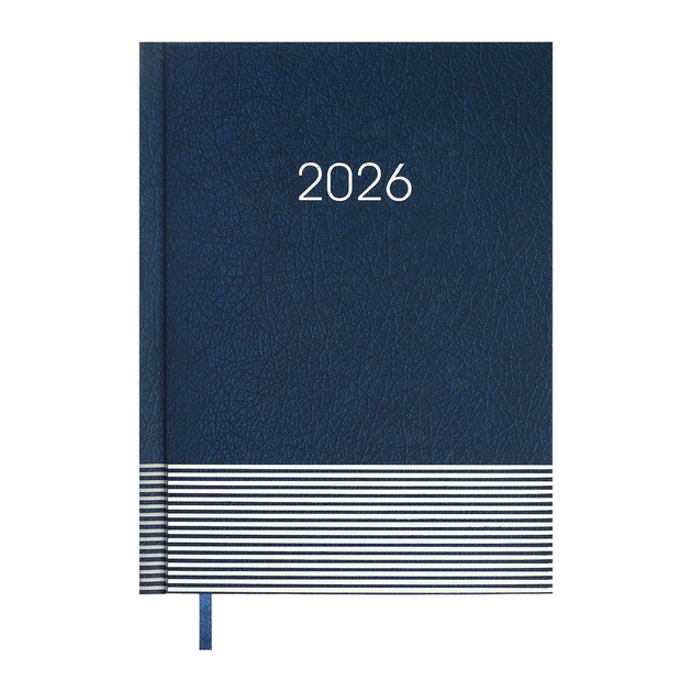 Тижневик Buromax датований 2026 PARALLEL A5 синій (BM.2107-02) - изображение 1