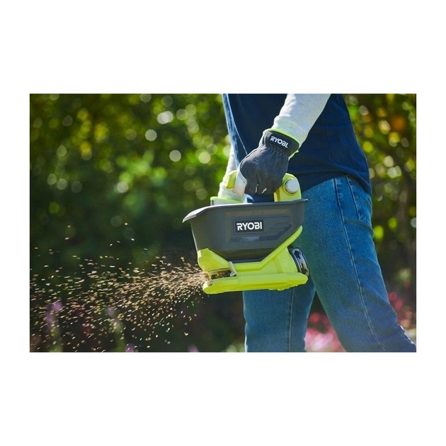 Сівалка Ryobi акумуляторна ONE+ OSS1800, 18V, 4л, розкид до 3.5м, 1.4кг (без АКБ та ЗП) (5133003729) - picture 10