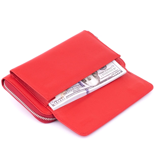 Гаманець ST Leather Червоний (19366) - зображення 7