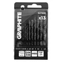 Набір свердл Graphite по металу, HSS, 1.5–6.5мм, кейс, 13шт (54T930) - зменшене зображення 5