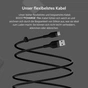 Дата кабель USB 2.0 AM to USB-C 3.0m 15W Black Belkin (CAB008BT3MBK) - уменьшенное изображение 4