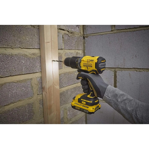 Шуруповерт Stanley FatMax, Li-lon 18 В, 60 Нм, 2 АКБ + ЗП, кейс (SFMCD715D2K) - picture 9