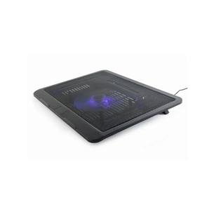 Підставка до ноутбука Gembird до 15", 1x120 mm fan, black (NBS-1F15-04) зображення 1