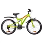 Велосипед Discovery 24" ROCKET AM2 Vbr рама-15" 2019 зелено-червоний (OPS-DIS-24-143) - зменшене зображення 1
