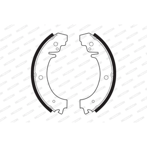 Гальмівні колодки FERODO FSB59 зображення 1