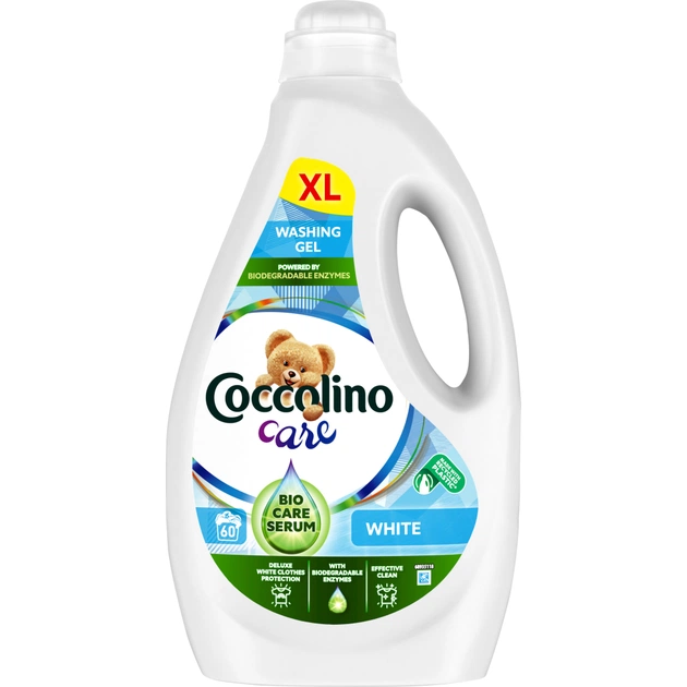 Гель для прання Coccolino Care для білих речей 2.4 л (8710847872389) - зображення 1