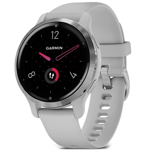 Смарт-годинник Garmin Venu 2S, Mist Grey + Passivated (010-02429-12) зображення 1