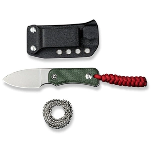 Ніж Civivi Baby Banter Fixed Blade, Green Micarta, Satin (C23045-2) зображення 1