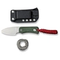Ніж Civivi Baby Banter Fixed Blade, Green Micarta, Satin (C23045-2) - зменшене зображення 1