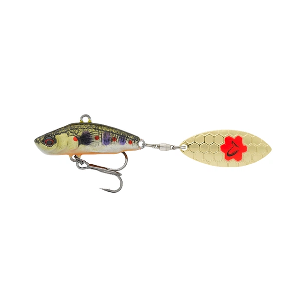 Блешня Savage Gear 3D Sticklebait Tailspin 73mm 13.0g Brown Trout Smolt (1854.43.98) - зображення 1