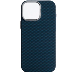 Чохол до мобільного телефона Armorstandart LikeCarbon2 MagCase Apple iPhone 16 Pro Max Kevlar Dark Blue (ARM88593) зображення 1