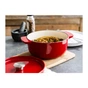 Каструля KitchenAid чавунна з кришкою 3,3 л Червона (CC006057-001) - зменшене зображення 8