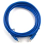 Патч-корд 10м, RJ-45, Cat.5e, CU, мідь, синій Ritar (PCR-CU/10Be / 09800) - зменшене зображення 1