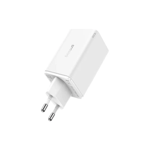 Зарядний пристрій Baseus GaN6 Pro Fast Charger 2C+2U 65W + Cable 1.0m Type-C 100W white (P10162701213-00) зображення 1