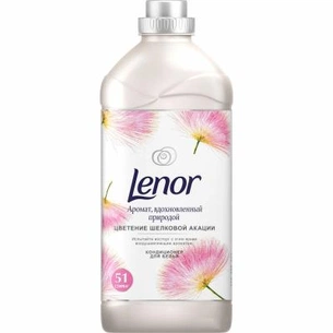 Кондиціонер для білизни Lenor Аромат, натхненний природою Цвітіння Шовкової Акації 910 мл (8001090509611) зображення 1