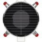 Гриль-барбекю Tramontina Barbecue TCP 400 вугільний (26500/006*) - уменьшенное изображение 5