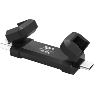 Накопичувач SSD USB 3.2 500GB DS72 Silicon Power (SP500GBUC3S72V1K) зображення 1