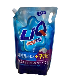 Гель для прання Aekyung LIQ Concentrated Baking Soda Laundry Detergent 1.9 л (8801046377659) зображення 1