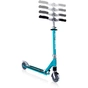 Самокат Globber Flow Element Comfort Lights колеса з підсвічуванням Блакитний (727-301) - уменьшенное изображение 3