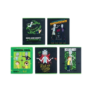 Зошит Kite Rick and Morty 24 аркушів, лінія (RM24-239) изображение 1