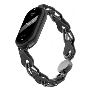 Ремінець до фітнес браслета Armorstandart Chain Wristband для Xiaomi Mi Band 8 Black (ARM69921) зображення 1