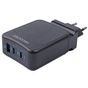 Зарядний пристрій Maxxter 1USB-A + 2USB-C (PD 65W+PD 18W + QC 3.0) (WC-PD65W-01) - зменшене зображення 2