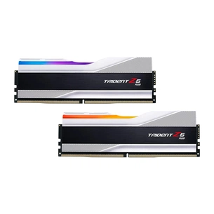 Модуль пам'яті для комп'ютера DDR5 32GB (2x16GB) 8000 MHz Trident Z5 RGB Silver G.Skill (F5-8000J3848H16GX2-TZ5RS) зображення 1