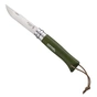 Ніж Opinel №8 Inox VRI Trekking зеленый, без упаковки (001703) - зменшене зображення 1