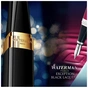 Ручка пір'яна Waterman EXCEPTION Ideal Black GT  FP F (11 027) - зменшене зображення 6