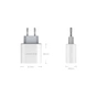 Зарядний пристрій Ugreen CD104 2xUSB 3.4A Charger (White) (20384) - зменшене зображення 12