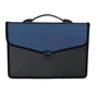 Папка - портфель Buromax 3 compartments, with a lock, blue (BM.3734-02) - зменшене зображення 1