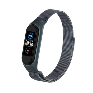 Ремінець до фітнес браслета Armorstandart Milanese Magnetic Band 503 для Xiaomi Mi Band 6/5 Titanium G (ARM57184) зображення 1