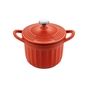 Гусятниця Buydeem CP541 Koi Red чавунна емальована 1.8 л (CP541-KR) - уменьшенное изображение 1