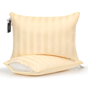 Подушка MirSon антиаллергенна Carmela Eco-Soft Hand Made 493 середня 60х60 (2200000625410) зображення 1