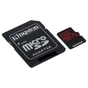 Карта пам'яті Kingston 512GB microSDXC class 10 UHS-I U3 Canvas React (SDCR/512GB) - зменшене зображення 2