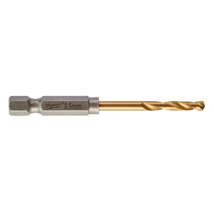 Свердло Milwaukee по металу RedHEX HSS-G TiN, 3,5 мм (10шт) (4932478177) зображення 1