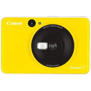 Камера миттєвого друку Canon ZOEMINI C CV123 Bumble Bee Yellow + 30 Zink PhotoPaper (3884C033) зображення 1