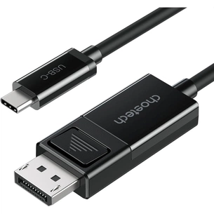 Кабель мультимедійний USB 3.1 Type-C to DisplayPort 1.8m V1.4 Thunderbolt 3 4K60Hz PVC Choetech (XCP-1803) изображение 1