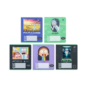Зошит Kite Rick and Morty 18 аркушів, клітинка (RM24-236) зображення 1