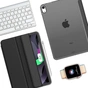 Чохол до планшета BeCover Tri Fold Hard Apple iPad Air 4 10.9 2020/2021 Black (706860) (706860) - зменшене зображення 4