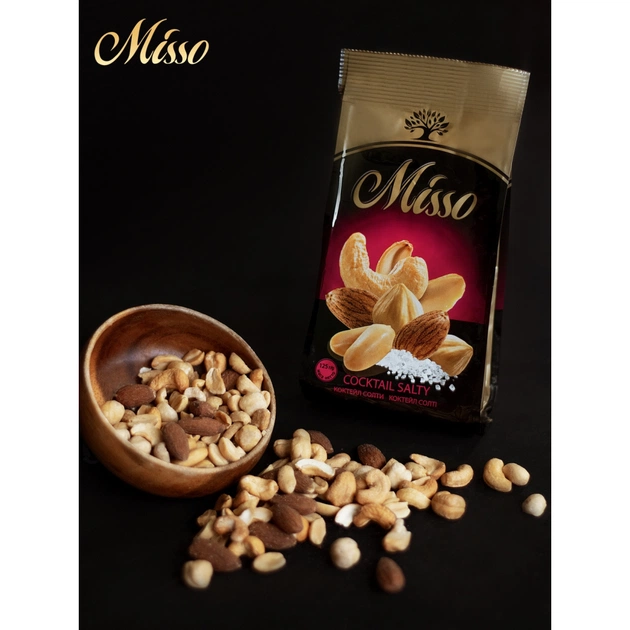 Горіхи Misso Асорті Коктейль Солті 125 г (4820232570104) - зображення 2