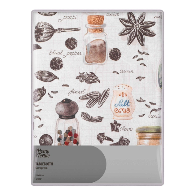Скатертина ARDESTO Spice 90% поліестер, 10% бавовна 140х180 см (ART08SP) - зображення 1