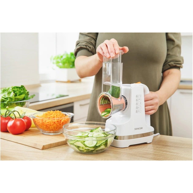 Подрібнювач Sencor SSG4300WH Мультирізка (SSG4300WH) - picture 2